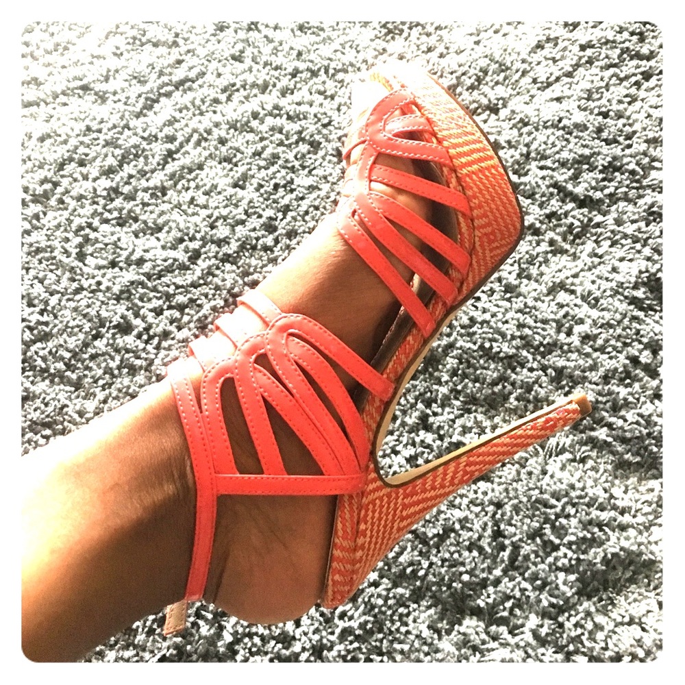 Aldo Strappy Heels (NWOT)